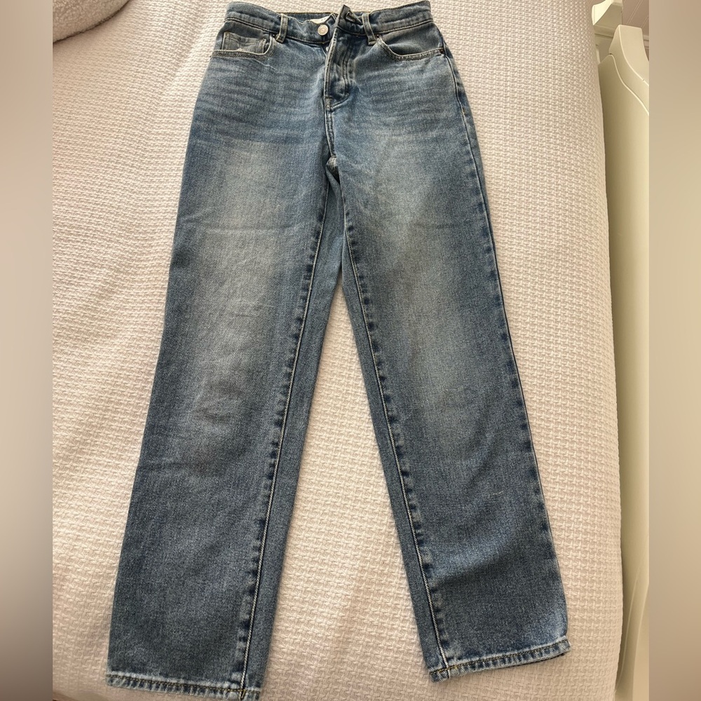 PacSun Women's Straight Leg Blue Jeans